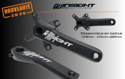 PEDALIER INSIGHT LR4 CHROMOLY AXE 24mm